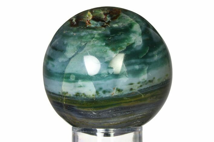Unique Ocean Jasper Sphere - Madagascar #317349